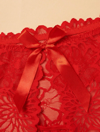 Amara – plus size csipkés nyitott tanga