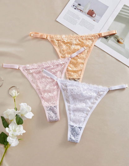 3db plus size csipke tanga